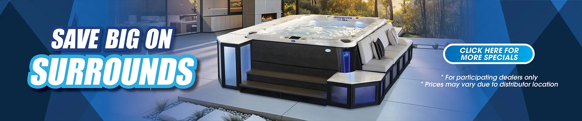 Calspas hot tub being used in a family setting - Marina Del Ray